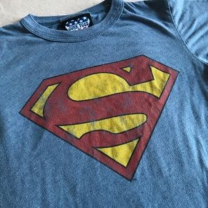 Faded Superman Tee - Ladies’ Medium